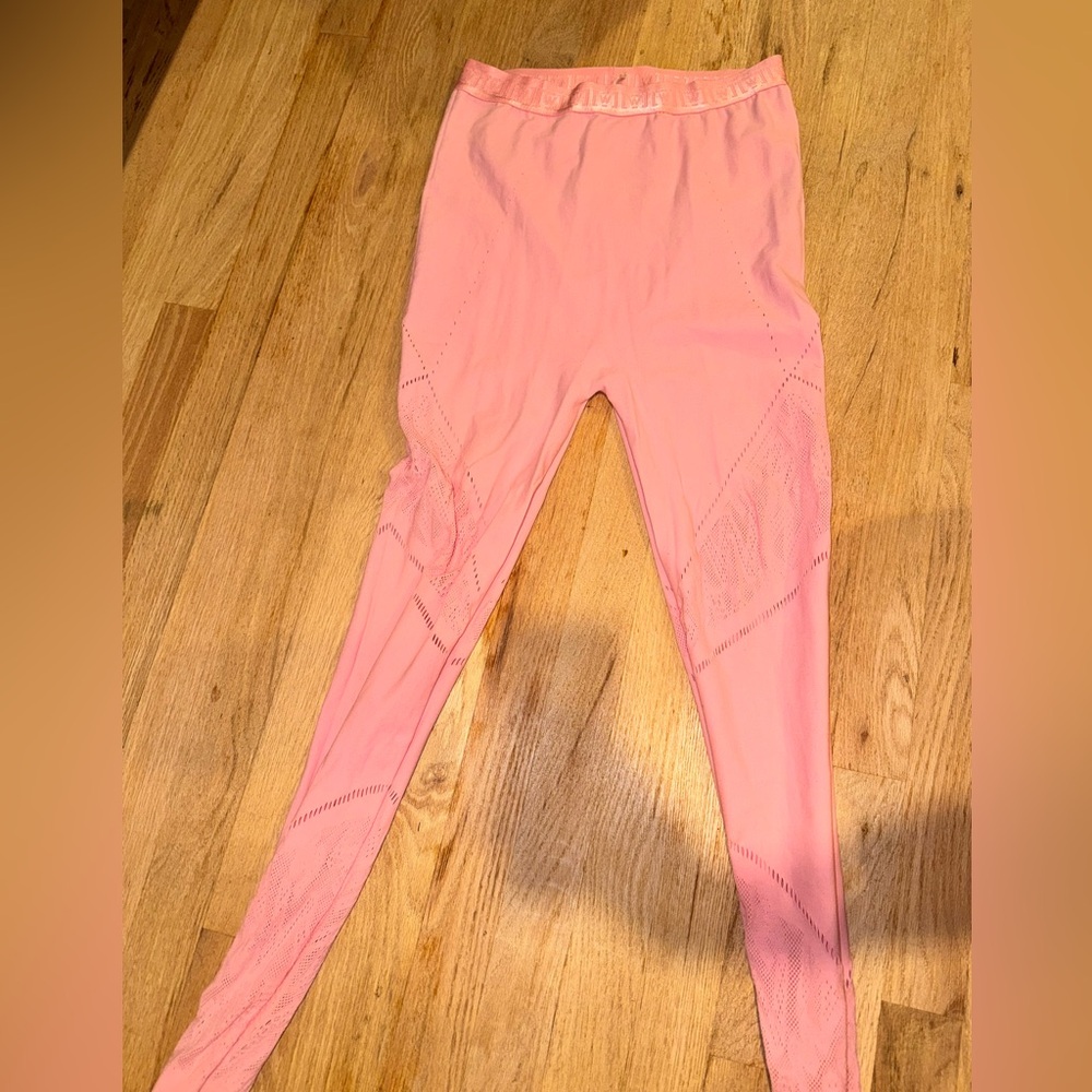 Wolford logo net leggings
